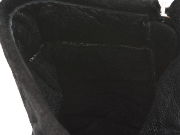 Ghete EPICA negre, 66132, din piele intoarsa