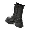 Ghete EPICA negre, J700013, din piele naturala