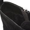 Ghete EPICA negre, QV00031, din piele intoarsa