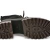 Ghete EPICA negre, QV00031, din piele intoarsa