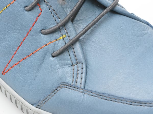 Ghete FLAVIA PASSINI albastre, 70651, din piele naturala