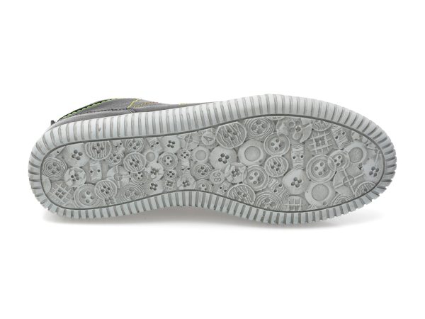 Ghete FLAVIA PASSINI negre, 70651, din piele naturala