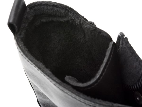 Ghete GABOR negre, 91721, din piele naturala