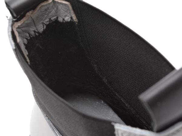 Ghete GRYXX gri, 43GM847, din piele naturala