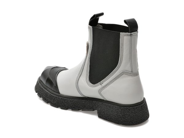 Ghete GRYXX gri, 43GM847, din piele naturala