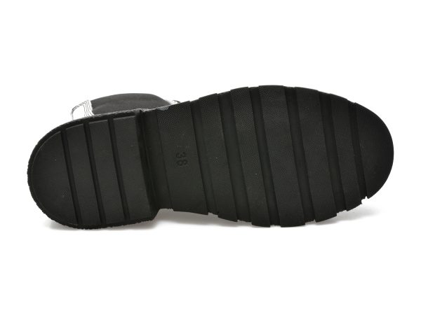 Ghete GRYXX gri, 43GM847, din piele naturala