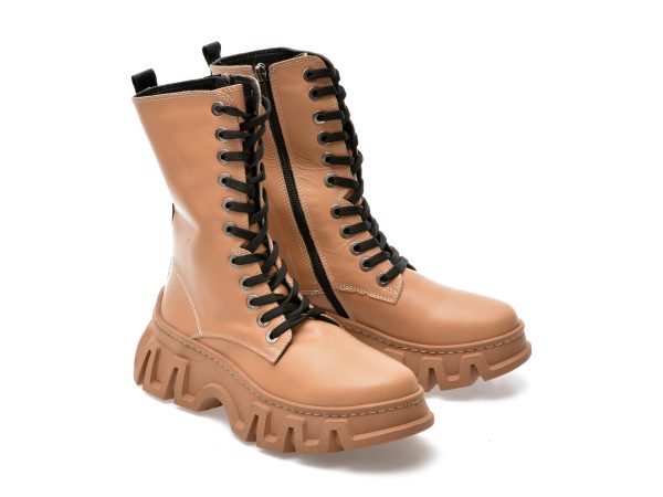 Ghete GRYXX maro, 308801, din piele naturala