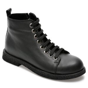 Ghete GRYXX negre, 1461010, din piele naturala