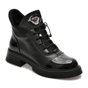 Ghete GRYXX negre, 18500, din piele naturala