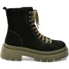 Ghete GRYXX negre, 2153351, din piele intoarsa