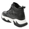 Ghete GRYXX negre, 22055, din piele naturala