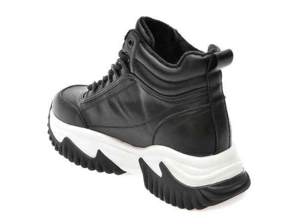 Ghete GRYXX negre, 22055, din piele naturala