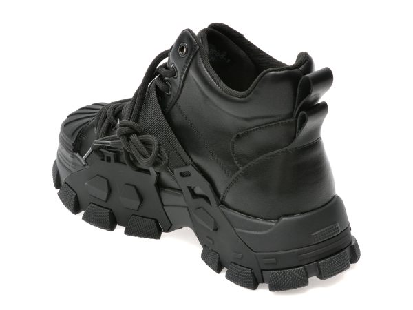 Ghete GRYXX negre, 22065, din piele naturala