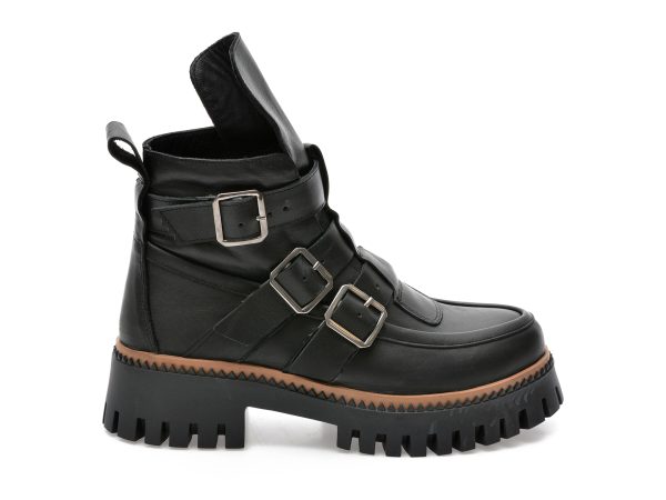 Ghete GRYXX negre, 3041957, din piele naturala