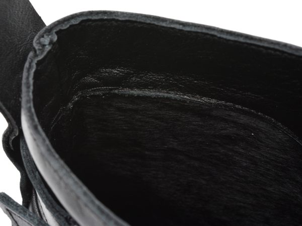Ghete GRYXX negre, 3041957, din piele naturala
