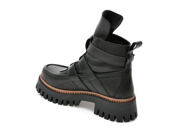 Ghete GRYXX negre, 3041957, din piele naturala