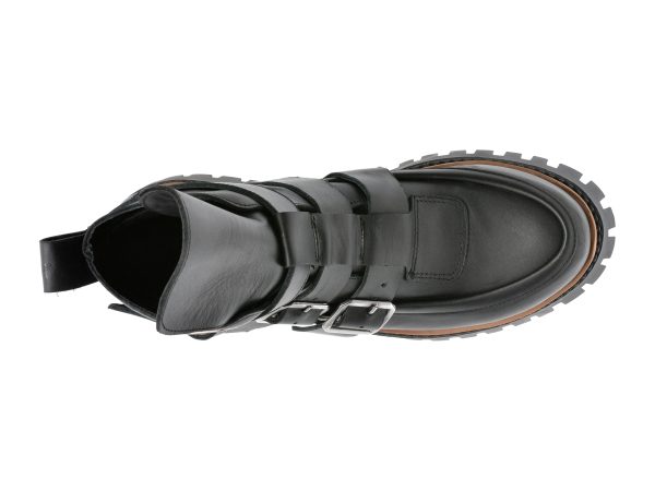 Ghete GRYXX negre, 3041957, din piele naturala