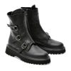 Ghete GRYXX negre, 3043817, din piele naturala