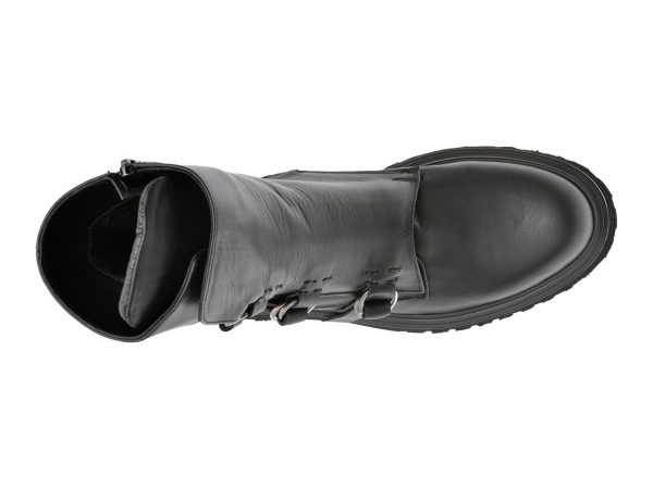 Ghete GRYXX negre, 3043817, din piele naturala