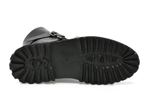 Ghete GRYXX negre, 3043817, din piele naturala