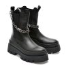 Ghete GRYXX negre, 3122004, din piele naturala