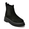 Ghete GRYXX negre, 3129022, din piele intoarsa
