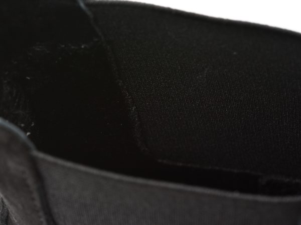 Ghete GRYXX negre, 3129022, din piele intoarsa
