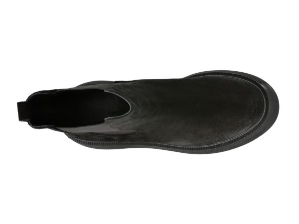 Ghete GRYXX negre, 3129022, din piele intoarsa