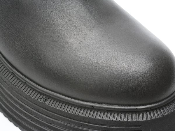 Ghete GRYXX negre, 3129022, din piele naturala