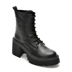 Ghete GRYXX negre, 42392, din piele naturala