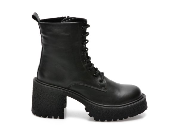 Ghete GRYXX negre, 42392, din piele naturala