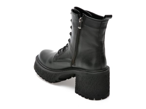 Ghete GRYXX negre, 42392, din piele naturala