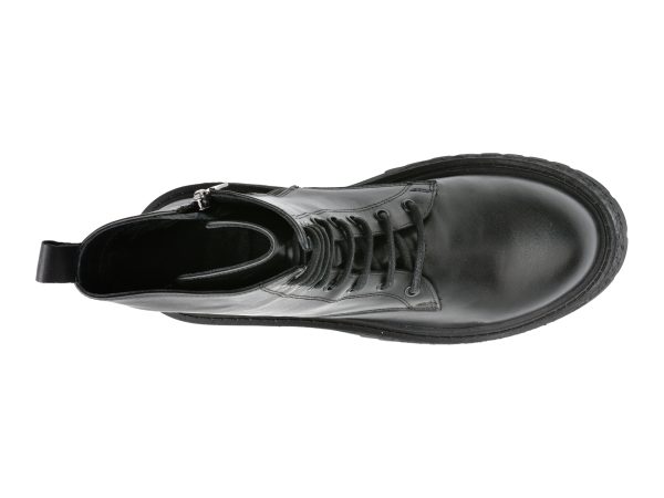 Ghete GRYXX negre, 42392, din piele naturala