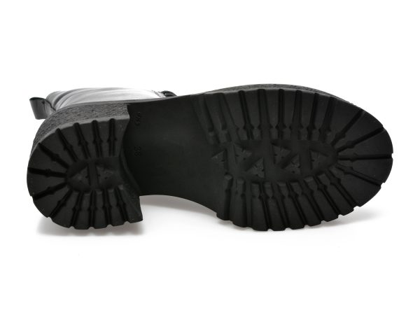 Ghete GRYXX negre, 42392, din piele naturala