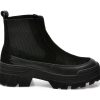 Ghete GRYXX negre, 4442304, din piele intoarsa