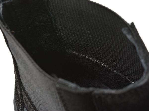Ghete GRYXX negre, 4442304, din piele intoarsa