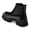 Ghete GRYXX negre, 4442304, din piele intoarsa