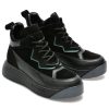 Ghete GRYXX negre, 4442376, din piele intoarsa