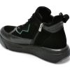 Ghete GRYXX negre, 4442376, din piele intoarsa