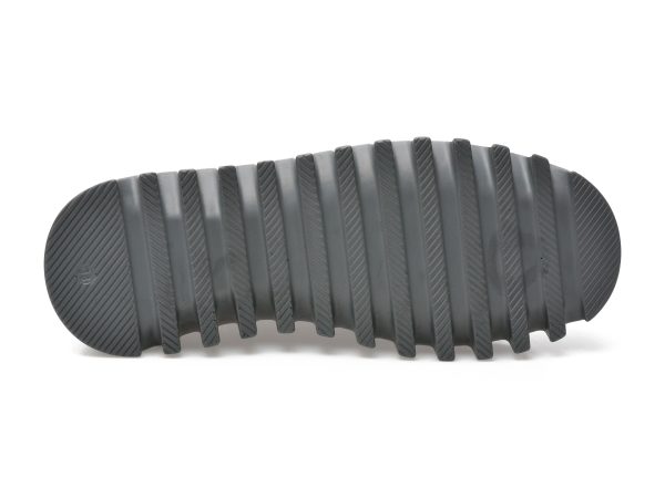 Ghete GRYXX negre, 477410, din piele intoarsa
