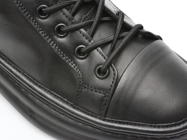 Ghete GRYXX negre, 5243033, din piele naturala