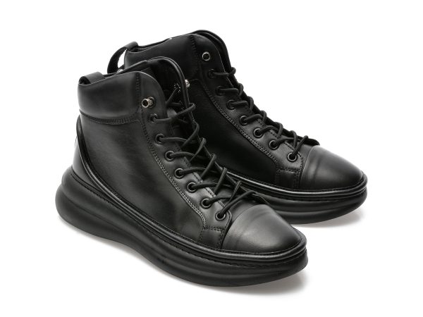 Ghete GRYXX negre, 5243033, din piele naturala