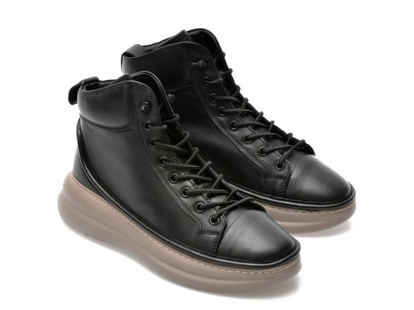 Ghete GRYXX negre, 5243033, din piele naturala