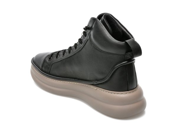 Ghete GRYXX negre, 5243033, din piele naturala