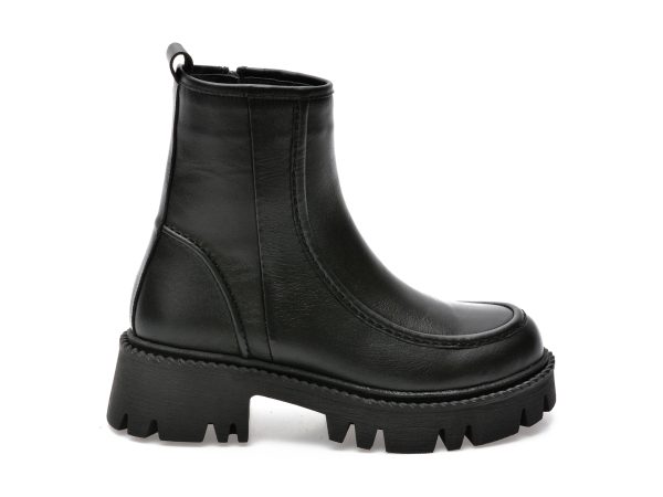 Ghete GRYXX negre, 527153, din piele naturala