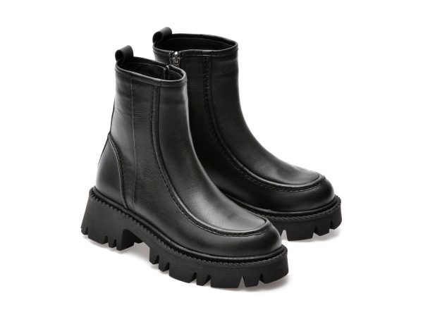 Ghete GRYXX negre, 527153, din piele naturala