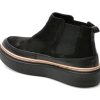 Ghete GRYXX negre, 614106, din piele intoarsa