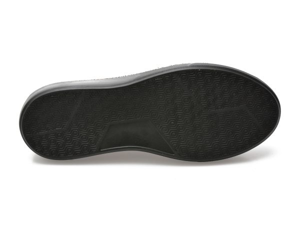 Ghete GRYXX negre, 614106, din piele intoarsa