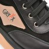 Ghete GRYXX negre, 621948, din piele naturala