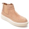 Ghete GRYXX nude, 614106, din piele intoarsa